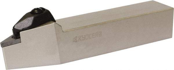 Kyocera - DVVN, Neutral Cut, 72.50° Lead Angle, 20mm Shank Height x 20mm Shank Width, Negative Rake Indexable Turning Toolholder - 125mm OAL, VN.. 33 Insert Compatibility, Series DVVN - All Tool & Supply