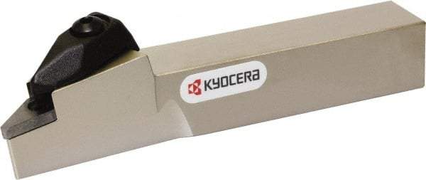 Kyocera - DVLN, Left Hand Cut, 95° Lead Angle, 20mm Shank Height x 20mm Shank Width, Negative Rake Indexable Turning Toolholder - 125mm OAL, VN.. 33 Insert Compatibility, Series DVLN - All Tool & Supply