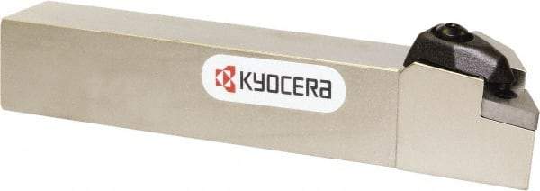 Kyocera - DDJN, Right Hand Cut, 93° Lead Angle, 20mm Shank Height x 20mm Shank Width, Negative Rake Indexable Turning Toolholder - 125mm OAL, DN.. 43.. Insert Compatibility, Series DDJN - All Tool & Supply