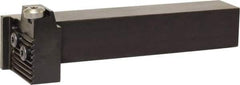 Kyocera - KGDS, External, Left Hand, 10mm Max Depth of Cut, 3mm Max Groove Width, Indexable Grooving Tool Holder - Multiple Insert Compatibility, 25mm Shank Height, 25mm Shank Width, 147mm OAL - All Tool & Supply