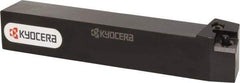 Kyocera - PSBN, Right Hand Cut, 75° Lead Angle, 25mm Shank Height x 25mm Shank Width, Negative Rake Indexable Turning Toolholder - 150mm OAL, SN.. 43.. Insert Compatibility, Series PSBN - All Tool & Supply