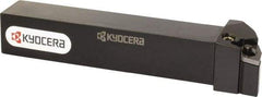 Kyocera - PWLN, Left Hand Cut, 95° Lead Angle, 25mm Shank Height x 25mm Shank Width, Negative Rake Indexable Turning Toolholder - 150mm OAL, WN.. 43.. Insert Compatibility, Series PWLN - All Tool & Supply