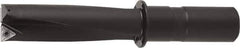 Kyocera - 2-1/4" Max Drill Depth, 0.766" Diam, Indexable Insert Drill - 2 Inserts, 5/8" Shank Diam, Whistle Notch Shank - All Tool & Supply