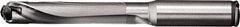 Kyocera - 88mm Max Drill Depth, 8xD, 10.99mm Diam, Indexable Insert Drill - 1 Insert, 12mm Shank Diam, Straight Shank - All Tool & Supply