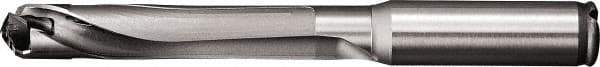 Kyocera - 68mm Max Drill Depth, 8xD, 8.49mm Diam, Indexable Insert Drill - 1 Insert, 10mm Shank Diam, Straight Shank - All Tool & Supply