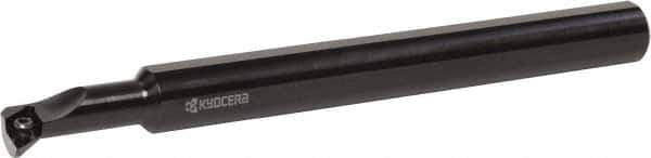 Kyocera - 0.63" Min Bore Diam, 7" OAL, 5/8" Shank Diam, S...SDZC Indexable Boring Bar - 1.52" Max Bore Depth, DCGT 215.., DCGW 215.., DCMT 215.., DCMW 215.. Insert, Screw Holding Method - All Tool & Supply