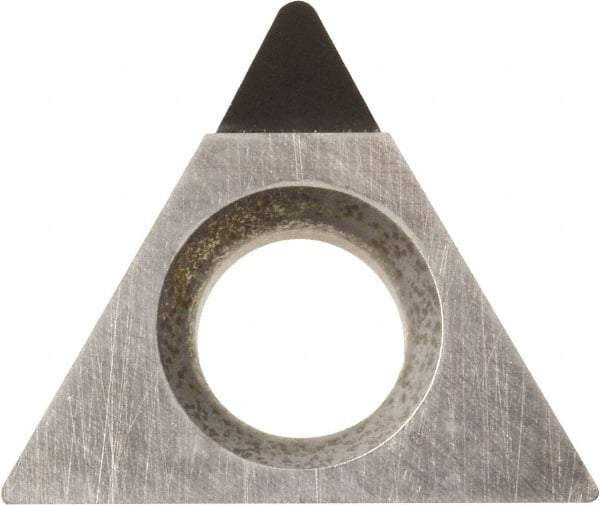 Kyocera - TPMH1.51.50.5 Grade KPD001 Polycrystalline Diamond (PCD) Turning Insert - Uncoated, 60° Triangle, 3/16" Inscr Circle, 3/32" Thick, 0.008" Corner Radius - All Tool & Supply