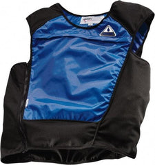 Techniche - Size S, Black & Blue Cooling Vest - Pullover, Nylon, HyperKewl - All Tool & Supply