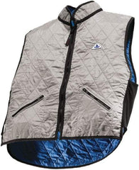 Techniche - Size 2XL, Silver Cooling Vest - Zipper Front, Nylon, HyperKewl - All Tool & Supply