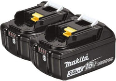 Makita - 18 Volt Lithium-Ion Power Tool Battery - 3 Ahr Capacity, Series LXT - All Tool & Supply