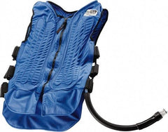 Techniche - Size 2XL, Blue Cooling Vest - Zipper Front, Nylon, Mesh, Polyurethane - All Tool & Supply