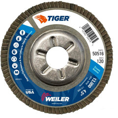 4-1/2 TIGER FLAP DISC 120Z 7/8 AH - All Tool & Supply