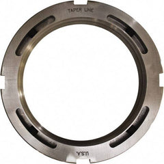 Taper Line - 3.137-12 Thread, 3-27/32" Bore Diam, 4-5/32" OD, Shaft Locking Device - 19/32" OAW - All Tool & Supply