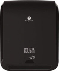 Georgia Pacific - Hands Free, Plastic Paper Towel Dispenser - 16.8" High x 12.9" Wide x 9" Deep, 1 Roll with Stub, Black - All Tool & Supply