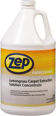 ZEP Commercial - 1 Gal Bottle Carpet Cleaner - Lemongrass Scent, Use on Carpet & Upholstery - All Tool & Supply