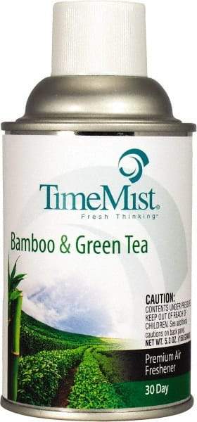 TimeMist - 6.6 oz Air Freshener Dispenser Canister Refill - Bamboo & Green Tea, Compatible with TimeMist Metered Fragrance Dispensers - All Tool & Supply