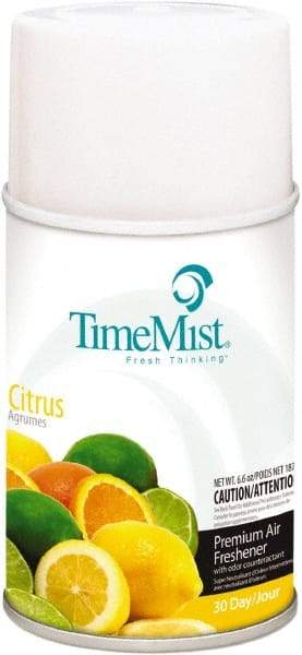 TimeMist - 6.6 oz Air Freshener Dispenser Canister Refill - Citrus, Compatible with TimeMist Metered Fragrance Dispensers - All Tool & Supply