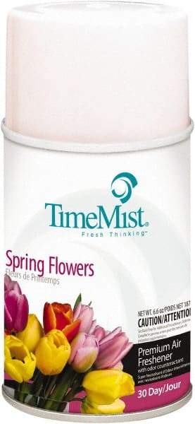 TimeMist - 5.3 oz Air Freshener Dispenser Canister Refill - Spring Flowers, Compatible with TimeMist Metered Fragrance Dispensers - All Tool & Supply