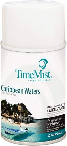 TimeMist - 6.6 oz Air Freshener Dispenser Canister Refill - Caribbean Waters, Compatible with TimeMist Metered Fragrance Dispensers - All Tool & Supply