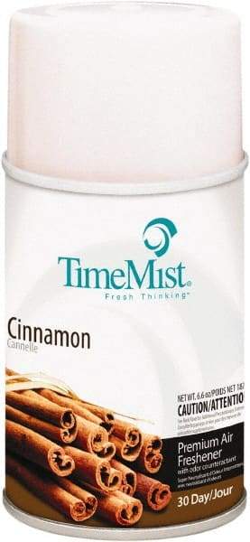 TimeMist - 6.6 oz Air Freshener Dispenser Canister Refill - Cinnamon, Compatible with TimeMist Metered Fragrance Dispensers - All Tool & Supply