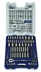 146 Piece - 1/4; 3/8; 1/2" Drive - Socket Set SAE and Metric - All Tool & Supply