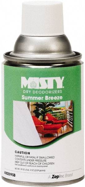 Misty - 7 oz Air Freshener Dispenser Canister Refill - Summer Breeze, Compatible with TimeMist Metered Fragrance Dispensers - All Tool & Supply