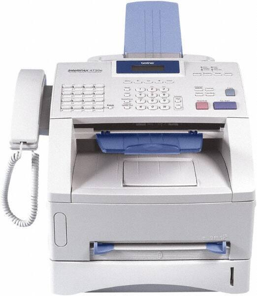 Brother - White Fax Machine - Use with Paper - All Tool & Supply