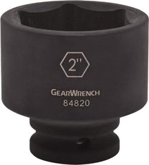 GearWrench - 3/4" Drive 2-7/16" Standard Impact Socket - 6 Points, 2-7/8" OAL - All Tool & Supply