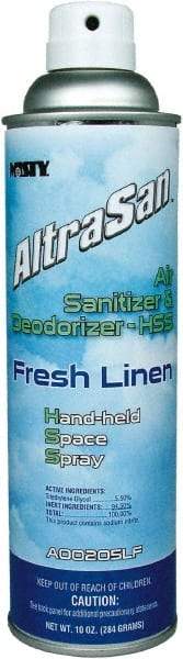 Misty - 10 oz Aerosol Can Air Freshener - Liquid, Fresh Linen Scent - All Tool & Supply