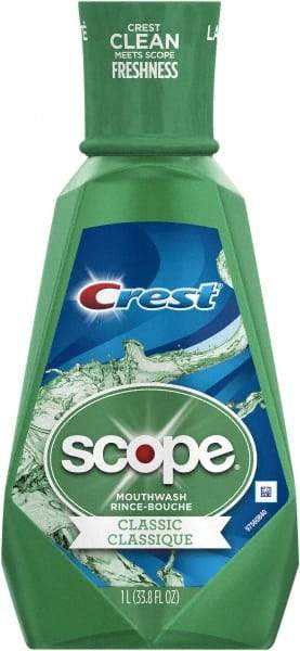 Crest - 33.8 oz Bottle Mouthwash - Mint Scent - All Tool & Supply