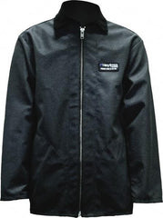 HexArmor - Size M Cut Resistant Jacket - Black, SuperFabric, Zipper Closure - All Tool & Supply