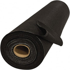 Steiner - 6' Wide x 0.05" Thick Acrylic Coated Fiberglass Welding Blanket - Black, Grommet - All Tool & Supply