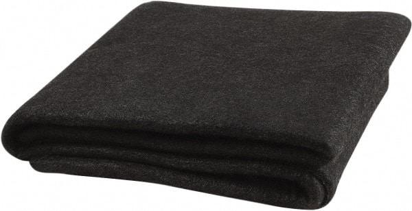 Steiner - 8' High x 8' Wide x 0.15 to 0.2" Thick Carbonized Fiber Welding Blanket - Black - All Tool & Supply