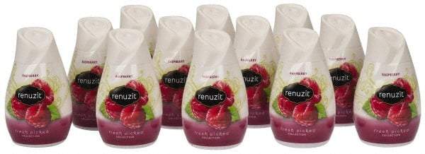 Renuzit - 7 oz Bottle Air Freshener - Gel, Raspberry Scent - All Tool & Supply