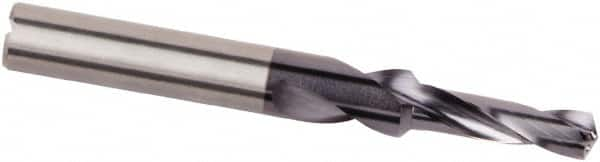 Kennametal - 8mm Body, 5mm Step Diam, 0.315" Diam Straight Shank, Solid Carbide Subland Step Drill Bit - All Tool & Supply