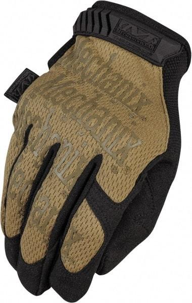 Mechanix Wear - Size 2XL (12) General Protection Work Gloves - For General Purpose, Uncoated, Hook & Loop Cuff, Full Fingered, Coyote, Paired - All Tool & Supply