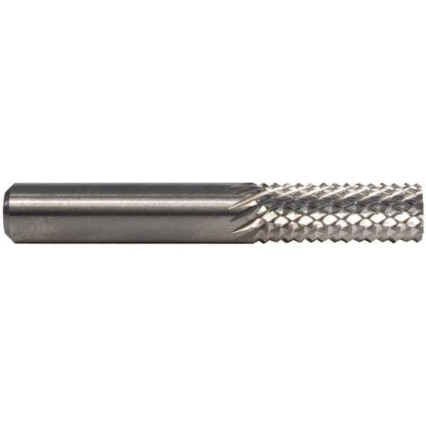 M.A. Ford - 2mm Diam, Plain End, Solid Carbide Diamond Pattern Router Bit - 1-1/2" OAL - All Tool & Supply