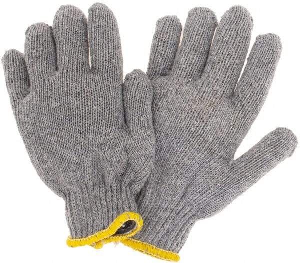 MCR Safety - Size S Work Gloves - Knit Wrist Cuff, Gray, Paired - All Tool & Supply