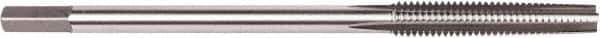 Union Butterfield - 5/16-18 UNC, 4 Flutes, Bright Finish, Nut Tap - 5-1/2" Overall Length, 1-13/16" Thread Length - Exact Industrial Supply