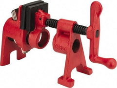 Bessey - 3/4" Pipe, 1-11/16" Throat Depth, 1-11/16" Clamp Face, H Style Pipe Clamp - All Tool & Supply