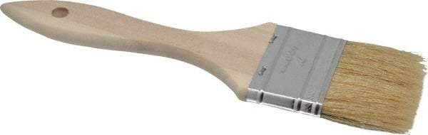 Premier Paint Roller - 1" Flat Hog Chip Brush - 1-3/4" Bristle Length, 5" Wood Dowel Handle - All Tool & Supply