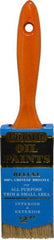 Premier Paint Roller - 2" Flat Hog Varnish Brush - 2-1/2" Bristle Length, 7" Wood Handle - All Tool & Supply