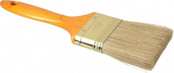 Premier Paint Roller - 2-1/2" Flat Hog Varnish Brush - 2-3/4" Bristle Length, 7" Wood Handle - All Tool & Supply