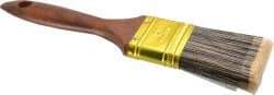 Premier Paint Roller - 2" Flat Synthetic Varnish Brush - 2-1/2" Bristle Length, 7" Wood Handle - All Tool & Supply