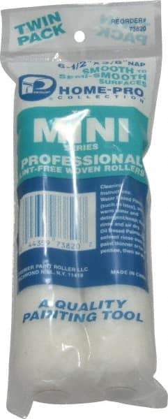 Premier Paint Roller - 3/8" Nap, Mini Paint Roller - 6-1/2" Wide, Includes Roller Cover - All Tool & Supply