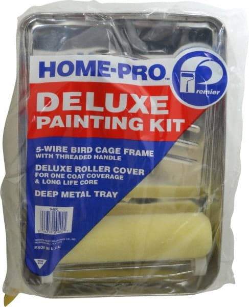 Premier Paint Roller - Paint Roller Set - 9" Wide, Includes Paint Tray, Roller Cover & Frame - All Tool & Supply