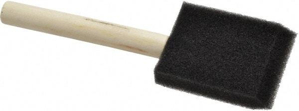 Premier Paint Roller - 2" Foam Foam Paint Brush - 2-1/2" Bristle Length, 4" Wood Handle - All Tool & Supply