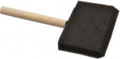 Premier Paint Roller - 4" Foam Foam Paint Brush - 2-1/2" Bristle Length, 4" Wood Handle - All Tool & Supply