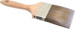 Premier Paint Roller - 4" Flat Synthetic Varnish Brush - 3-3/4" Bristle Length, 7-1/4" Wood Handle - All Tool & Supply