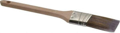 Premier Paint Roller - 1-1/2" Angled Synthetic Sash Brush - 2-1/2" Bristle Length, 9" Wood Rattail Handle - All Tool & Supply